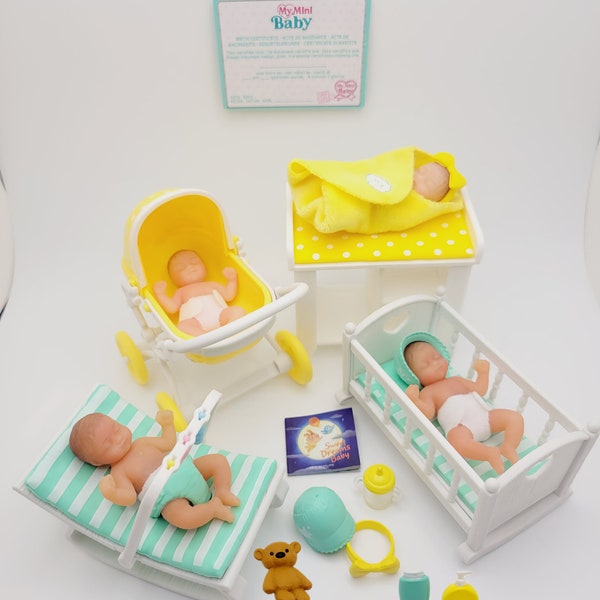 My Mini Baby by Zuru 5 Surprise, Miniature Silicone Baby- All Items Sold Individually