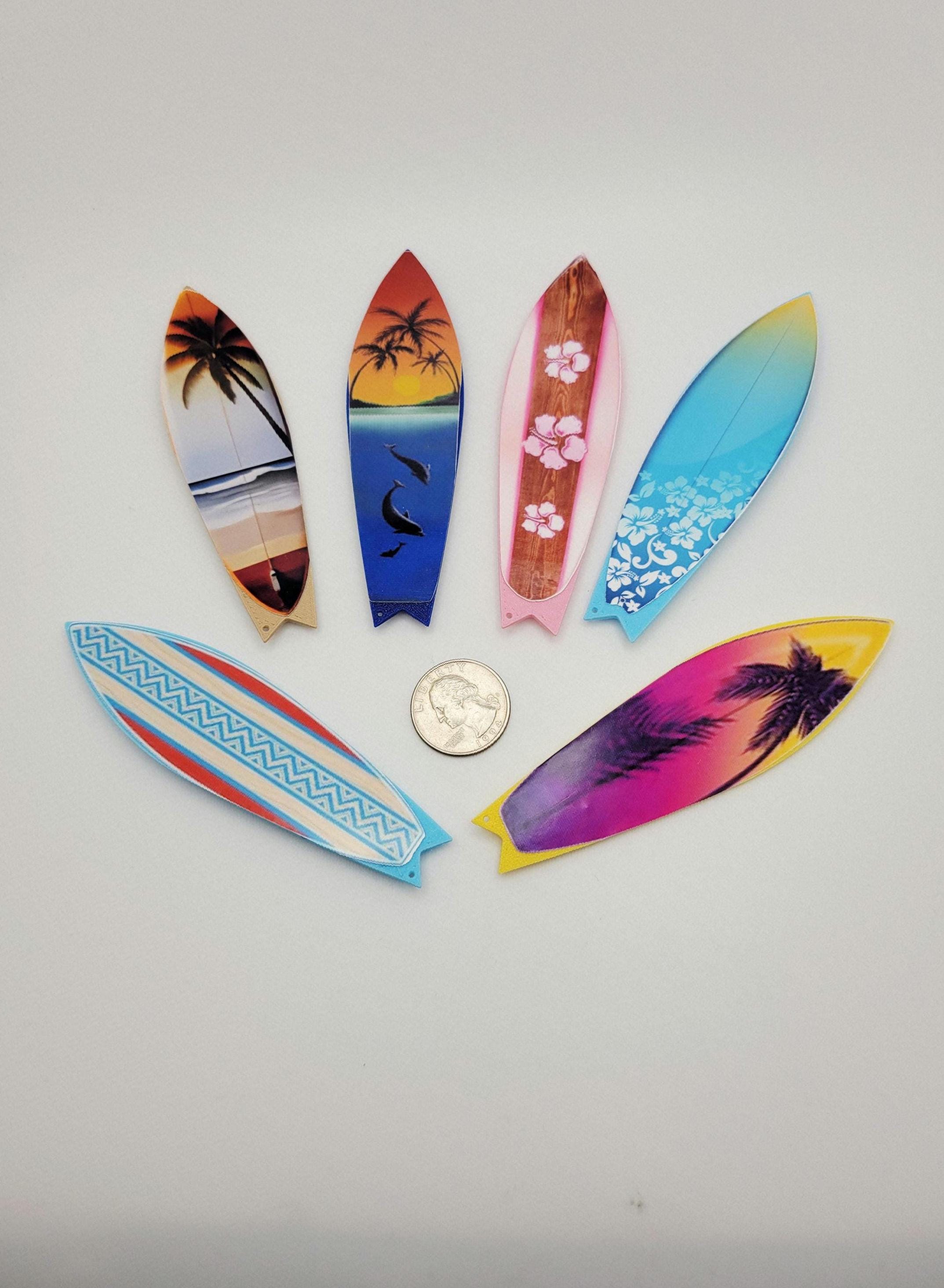 1:12 Scale Miniature Surfboard Tiny Summer Scenes - Etsy Israel