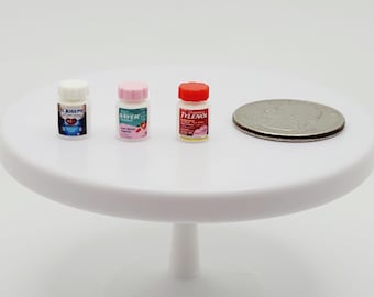 Dollhouse Miniature Medicine Bottles Tiny Medical Props