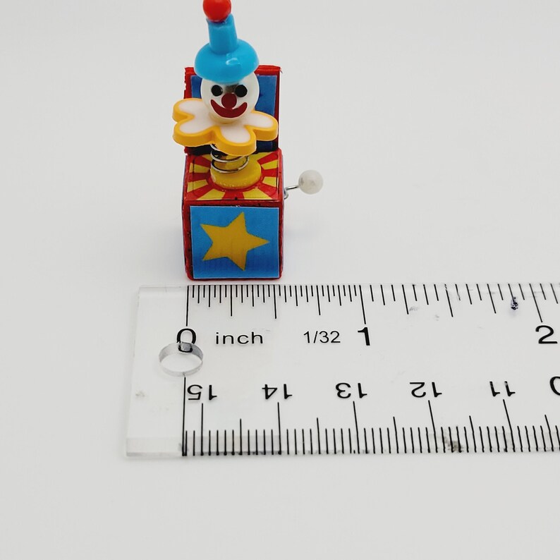 Miniature Jack in the Box/tiny Toys/dollhouses/collectibles Etsy