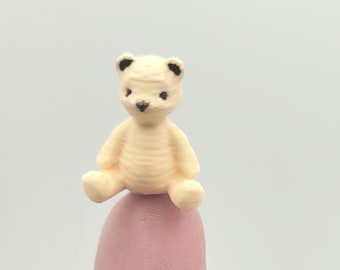Miniature Bear Dollhouse Nursery Accessory 1:12 Scale
