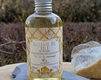 Natürliches Massageöl Gold / VEGAN