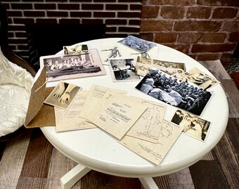 1:12 Vintage Autopsy Case File Folder Dollhouse Miniature- curiosity prop- true crime scene investigation diorama- police detective-