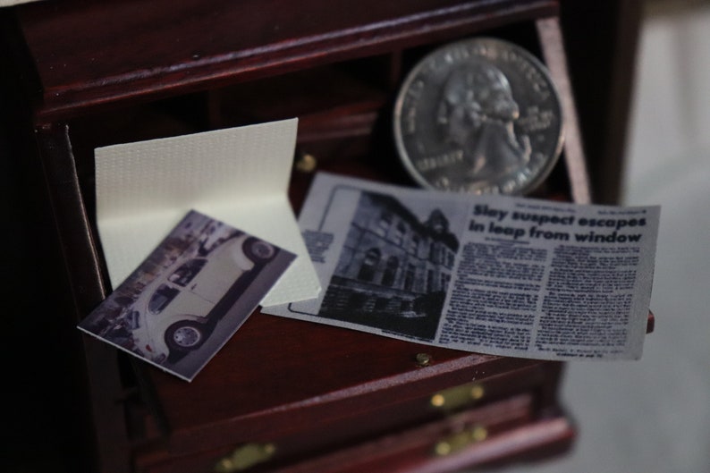 112 Ted Bundy Vintage True Crime Case File Dollhouse Etsy