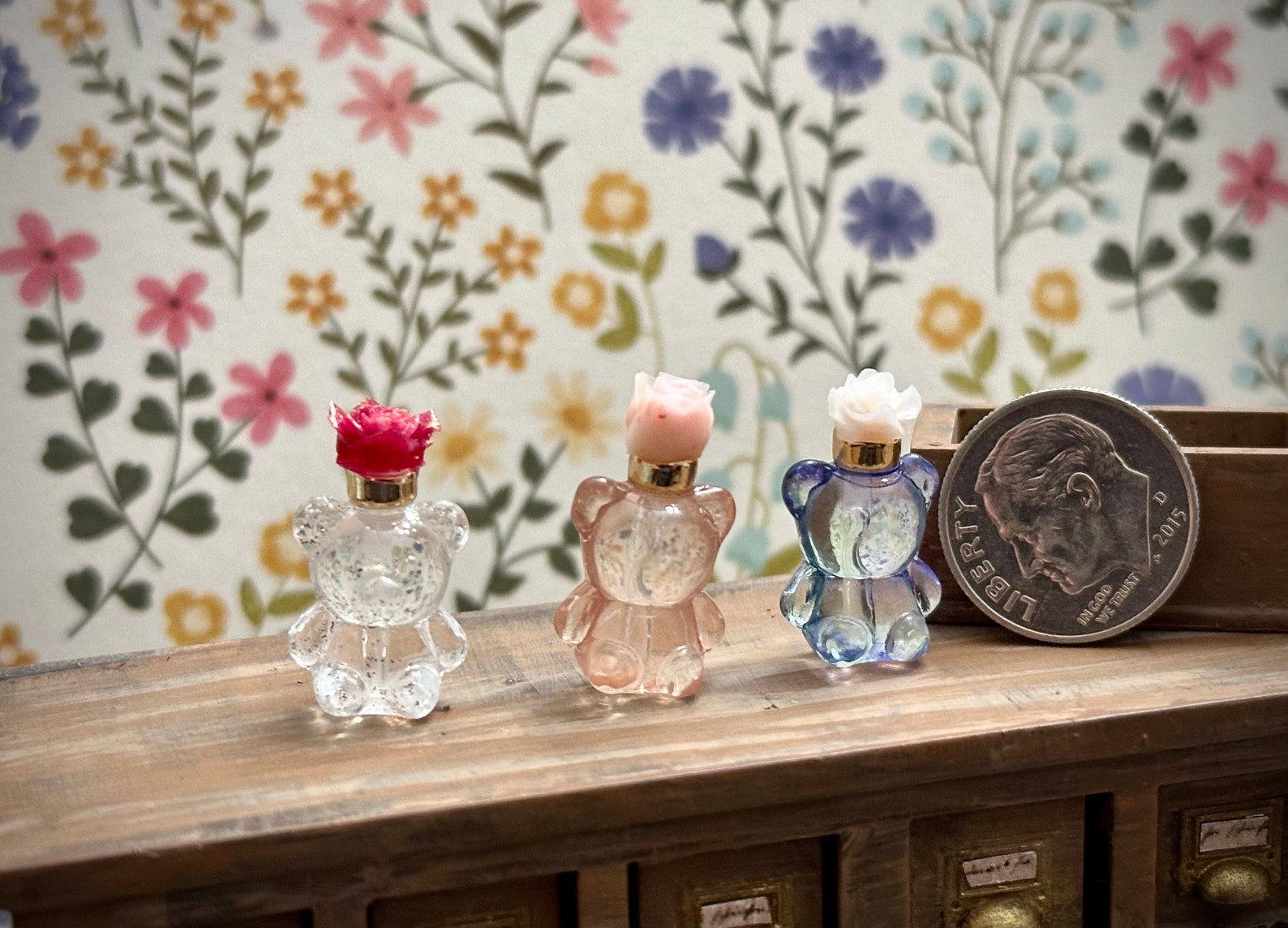 Multi-scale/1:12 Perfume Bottles Dollhouse Miniatures- Tiny Potions ...