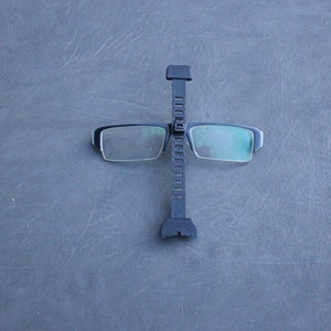 Glasses holder for 3M full face mask 6700, 6800, 6900 compatible image 2