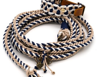 Halsband Hunde-Leine 40 Meter auf der Spule Takel-Cord Dip-Dye für Armband