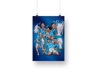 Manchester City’s Historic Treble + Super Cup & Club World Cup Champions