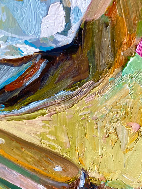 アイリッシュバター油絵：シルバーフォイルフードアート、印象派