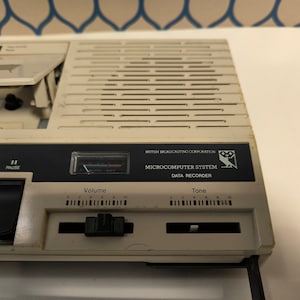 Data Cassette Recorder Computer BBC Vintage image 6