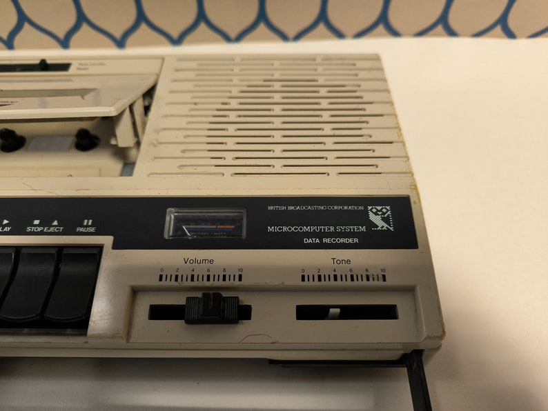 Data Cassette Recorder Computer BBC Vintage image 6