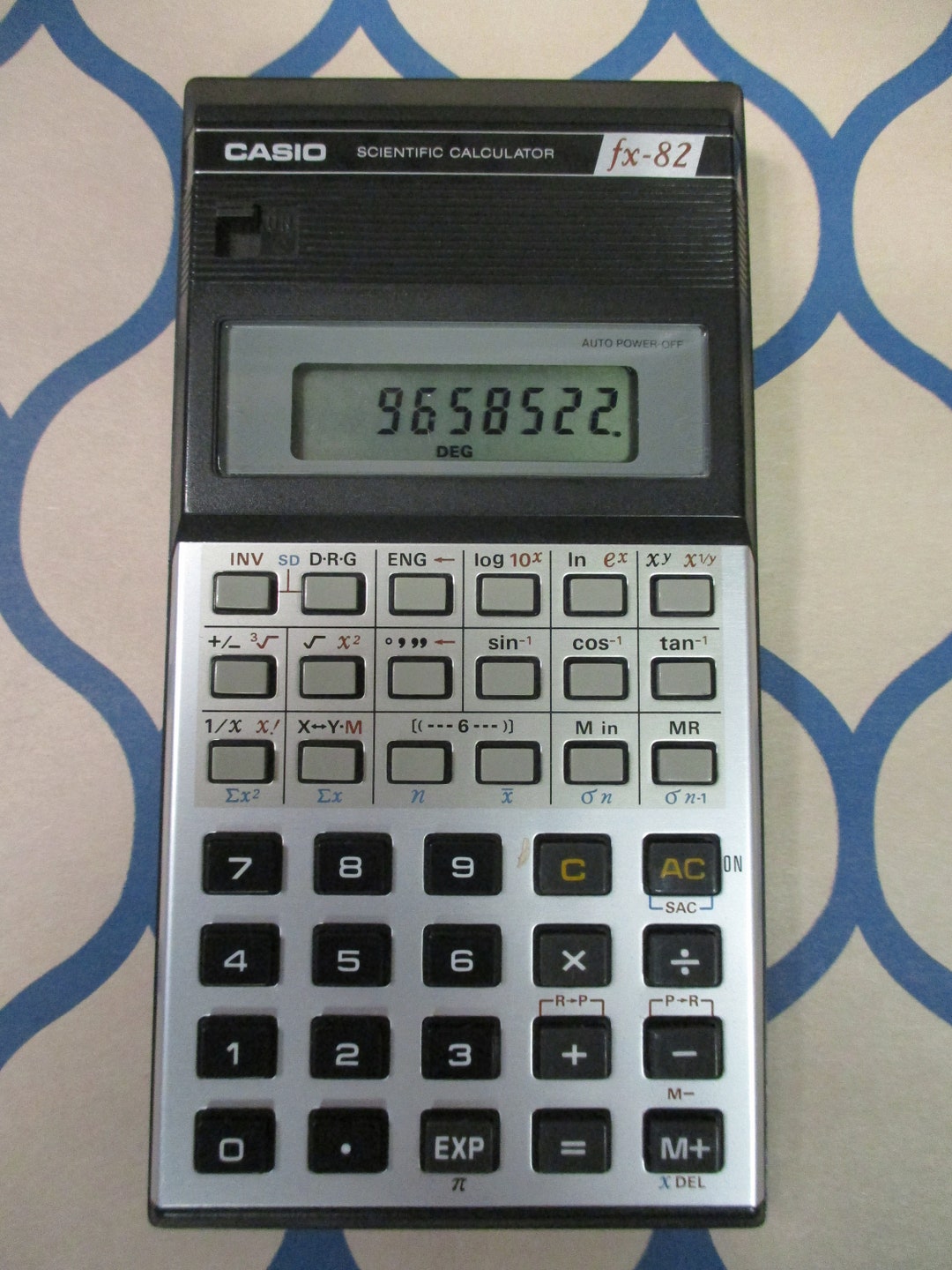 Casio FX 82 Calculator Etsy Canada