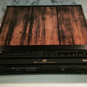 Vintage Sony 5 Disc Compact Disc Player