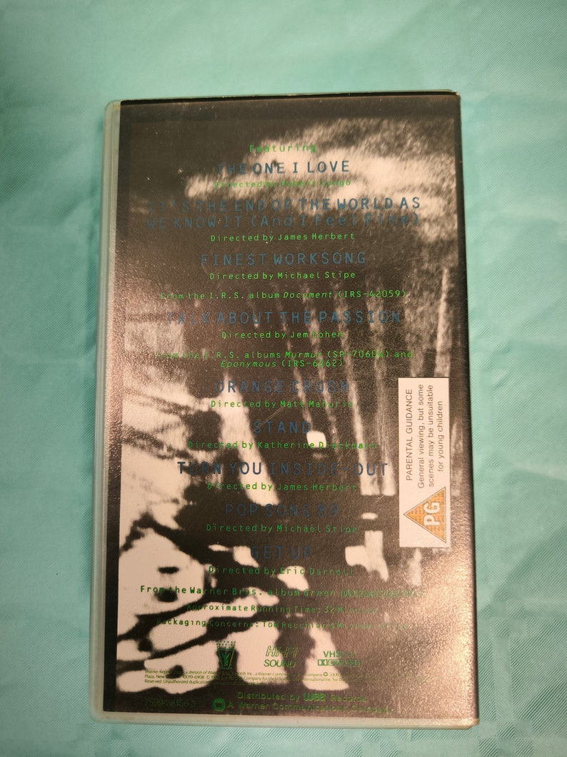 REM Pop Screen VHS - Etsy