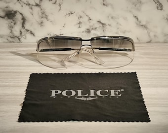 Vintage Police Sunglasses Made In Italy