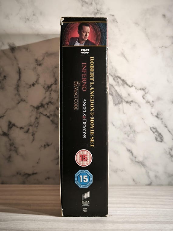 Inferno - the Davinci Code - Angles Demons Boxed Set Dvd - Etsy