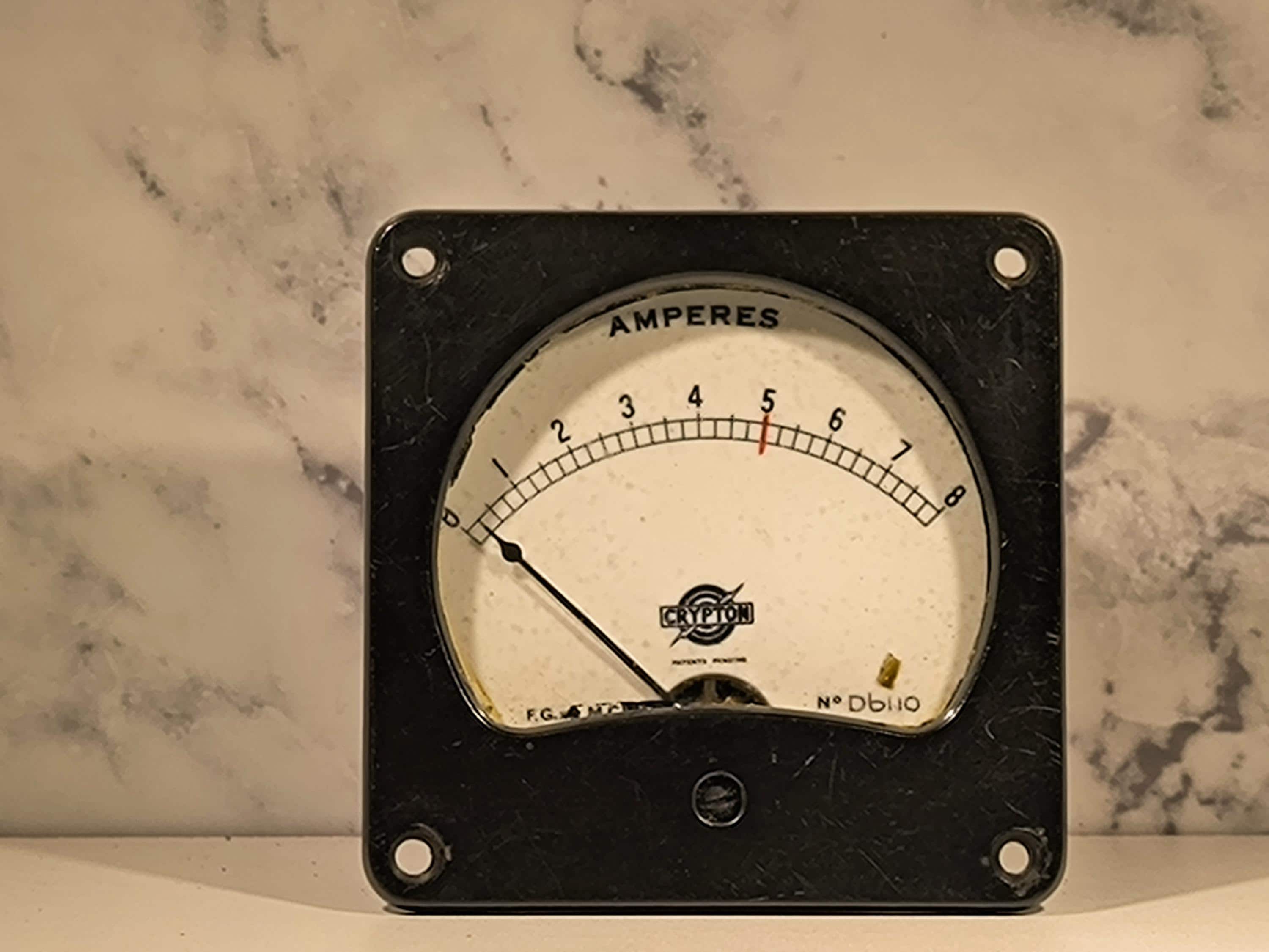Vintage voltage meter - Etsy 日本