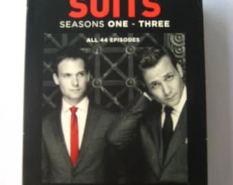SUITS Temporadas Uno - Tres DVD PAL Inglés