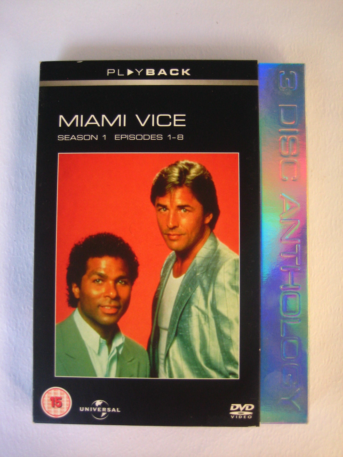 Miami Vice Series 1 Episodes 1 8 3 Disc Anthology DVD PAL English