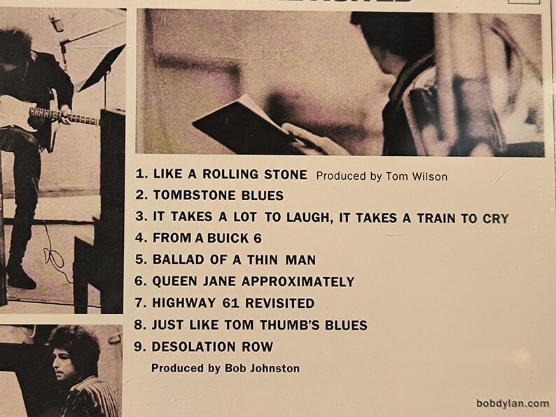 Bob Dylan Highway 61 Revisited Cd 1988 - Etsy Canada