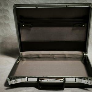 Porte-documents vintage Samsonite marron foncé