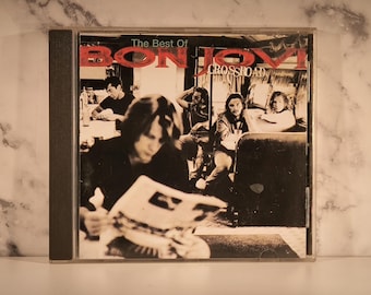 BON JOVI The Best Of 「クロスロード」直筆サイン入り Bon Jovi - Cross Road (Cassette Tape) — Chalkpit Cassette Club
