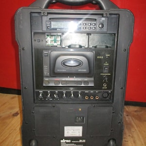 Mipro MA 707 Mobile Amp Compact Disc Cassette K7