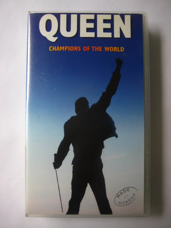 VHS ビデオ QUEEN CHAMPIONS OF THE WORLD クィーン メイド イン ヘヴン Made in Heaven 解説 字幕 フレディ マーキュリー ブライアン メイ QUEEN - Champions Of The World VHS Video Tape 1995 | eBay