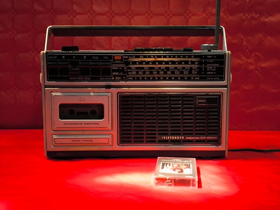 Telefunken Bajazzo Cr 2000 Radio Cassette Player 1977 - Etsy