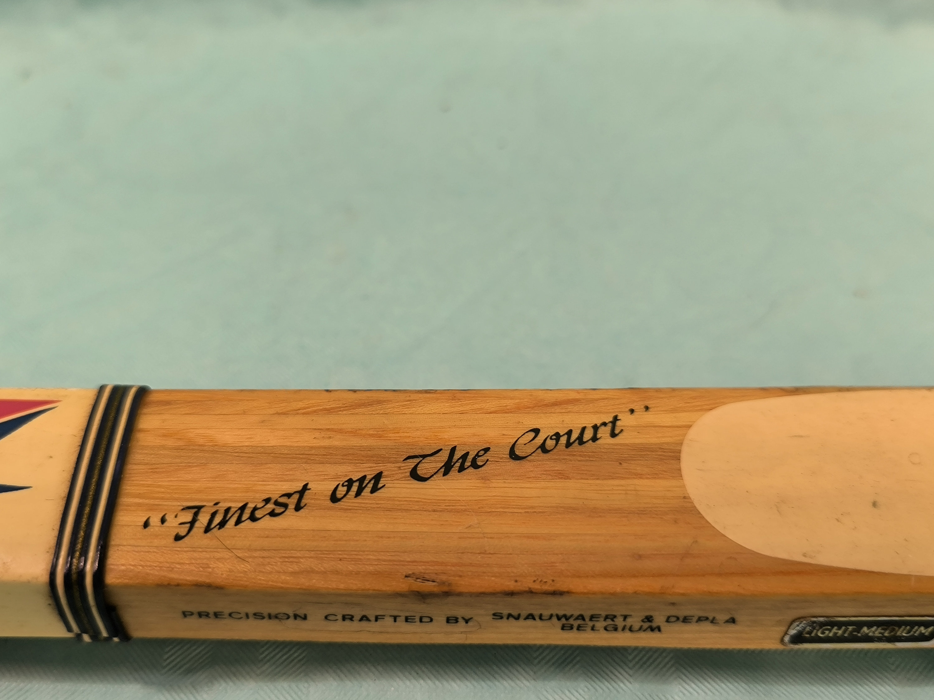 Vintage Snauwaert & Depla Tennis Racket Made in Belgium - Etsy