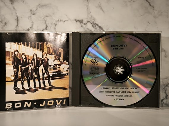 Bon Jovi New Jersey Cd.1988 - Etsy