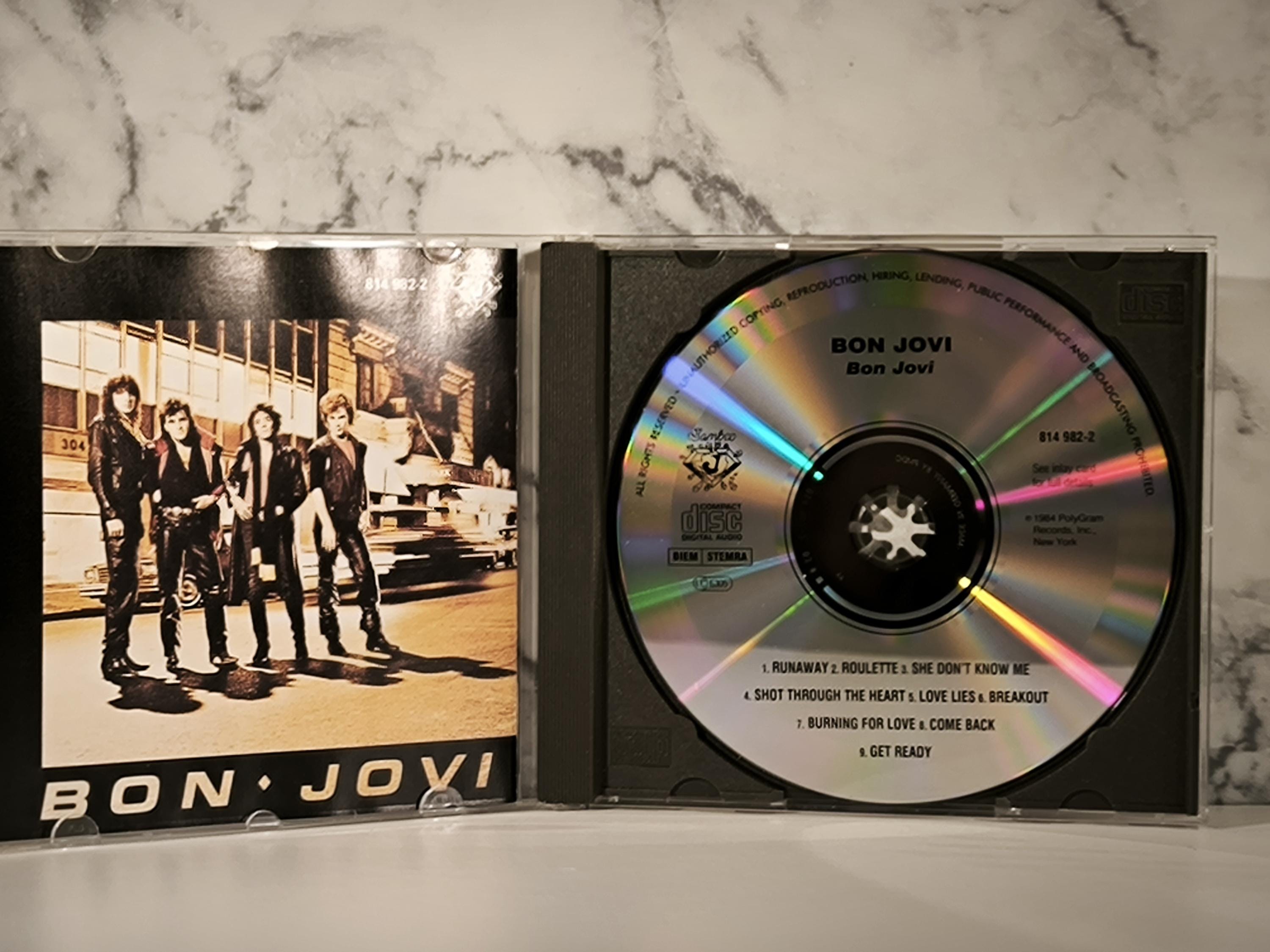 Bon Jovi New Jersey Cd.1988 - Etsy