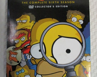 The Simpsons the Complete Sixth Season - Etsy