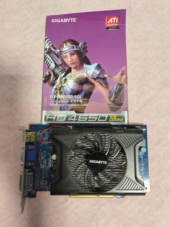 Gigabyte GV-R465D2-1GI Graphics Card - Etsy Israel