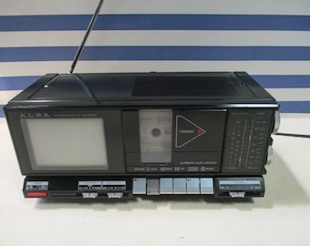 Tv Radio Cassette Player Combo Unit