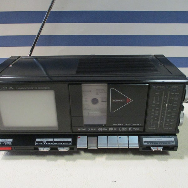 Tv Radio Cassette Player Combo Unit