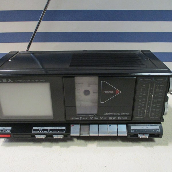 TV-Radio-Kassettenrecorder-Kombigerät