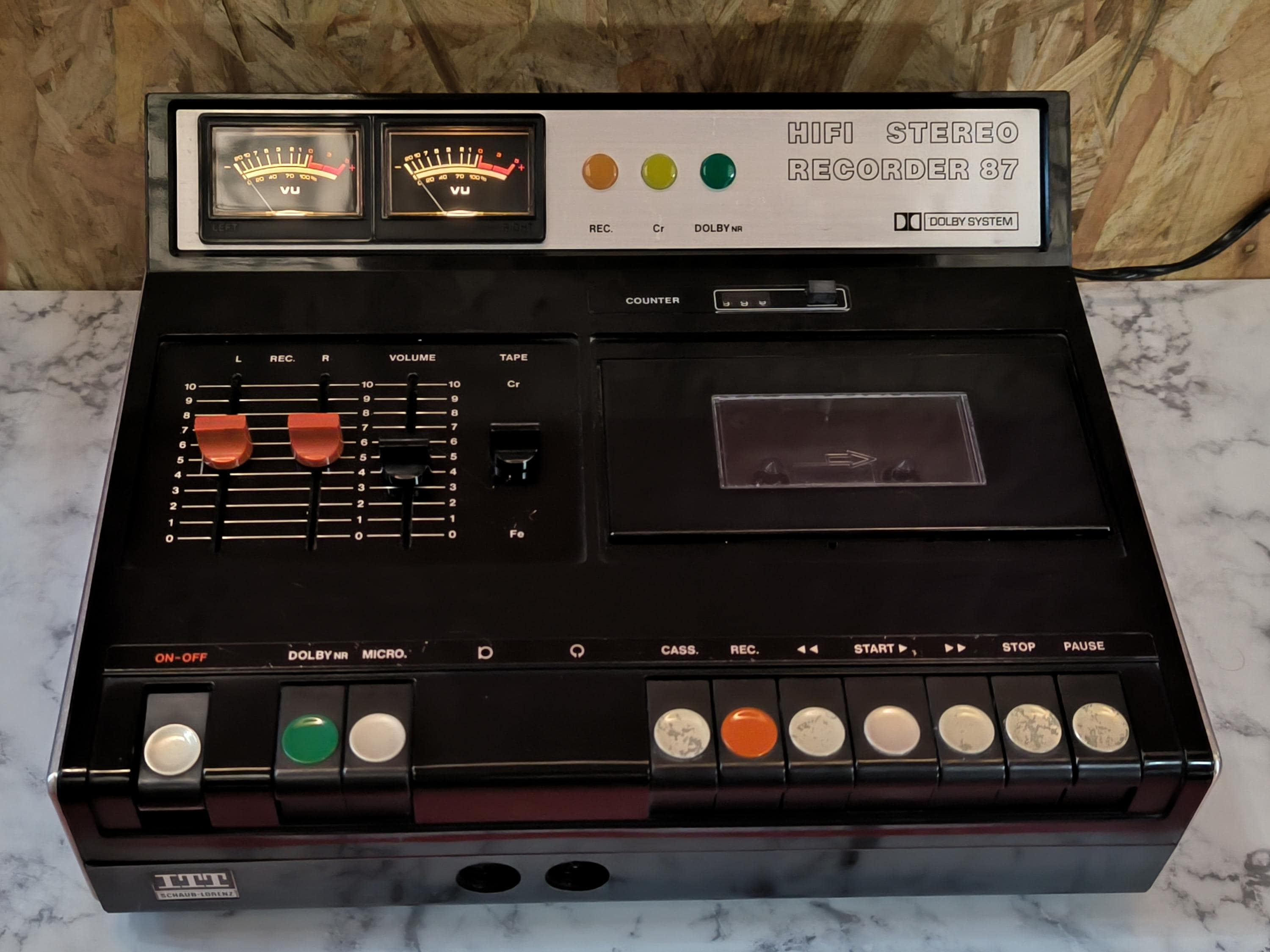 ITT Schaub-lorenz Hifi Stereo Recorder 87 - 1975-1978