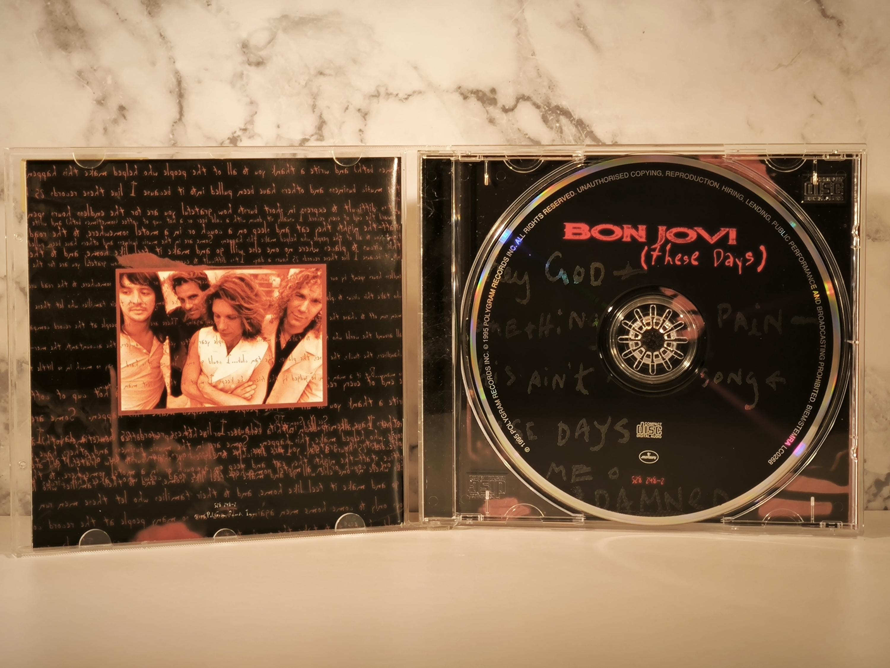 Bon Jovi These Days Cd.1995. - Etsy