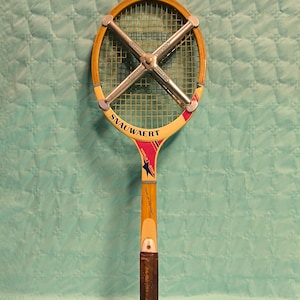 Vintage Snauwaert & Depla Tennis Racket Made In Belgium
