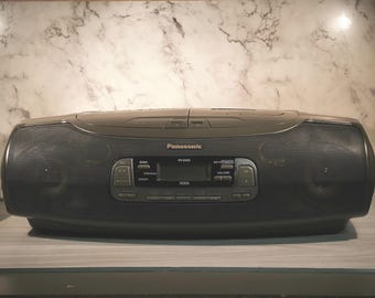 Boombox Panasonic RX-CT800 Portable Stereo | Dual Cassette, 5-band
