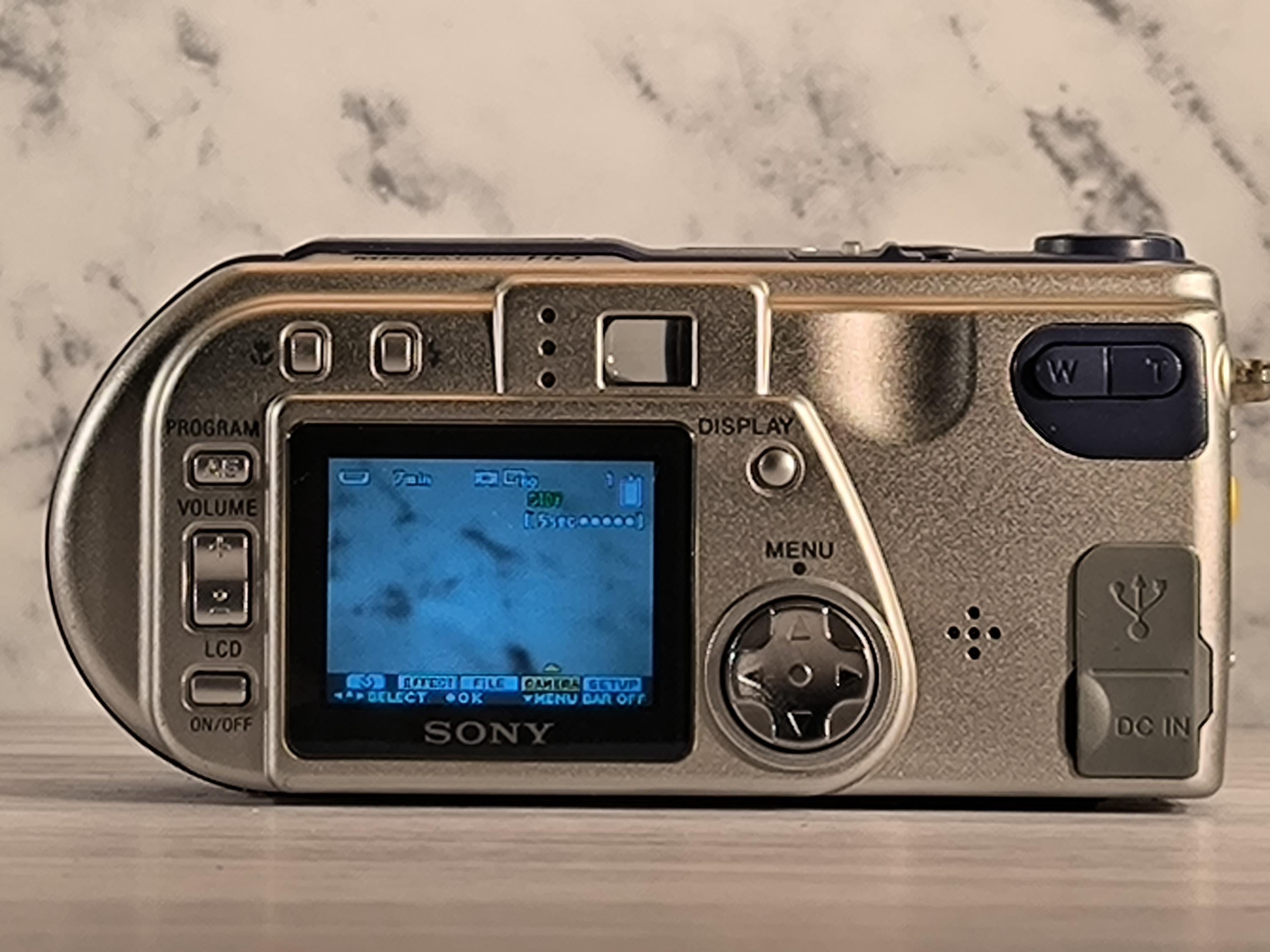 Vintage Sony Cyber-shot DSC-P1 Digital Camera 3.3 Megapixels - Etsy