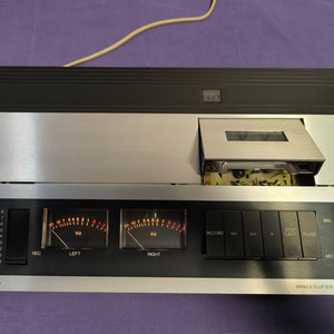 Platine Cassette Hi-Fi Bang & Olufsen Beocord 1900 - Vintage, Fonctionnelle, Sortie DIN
