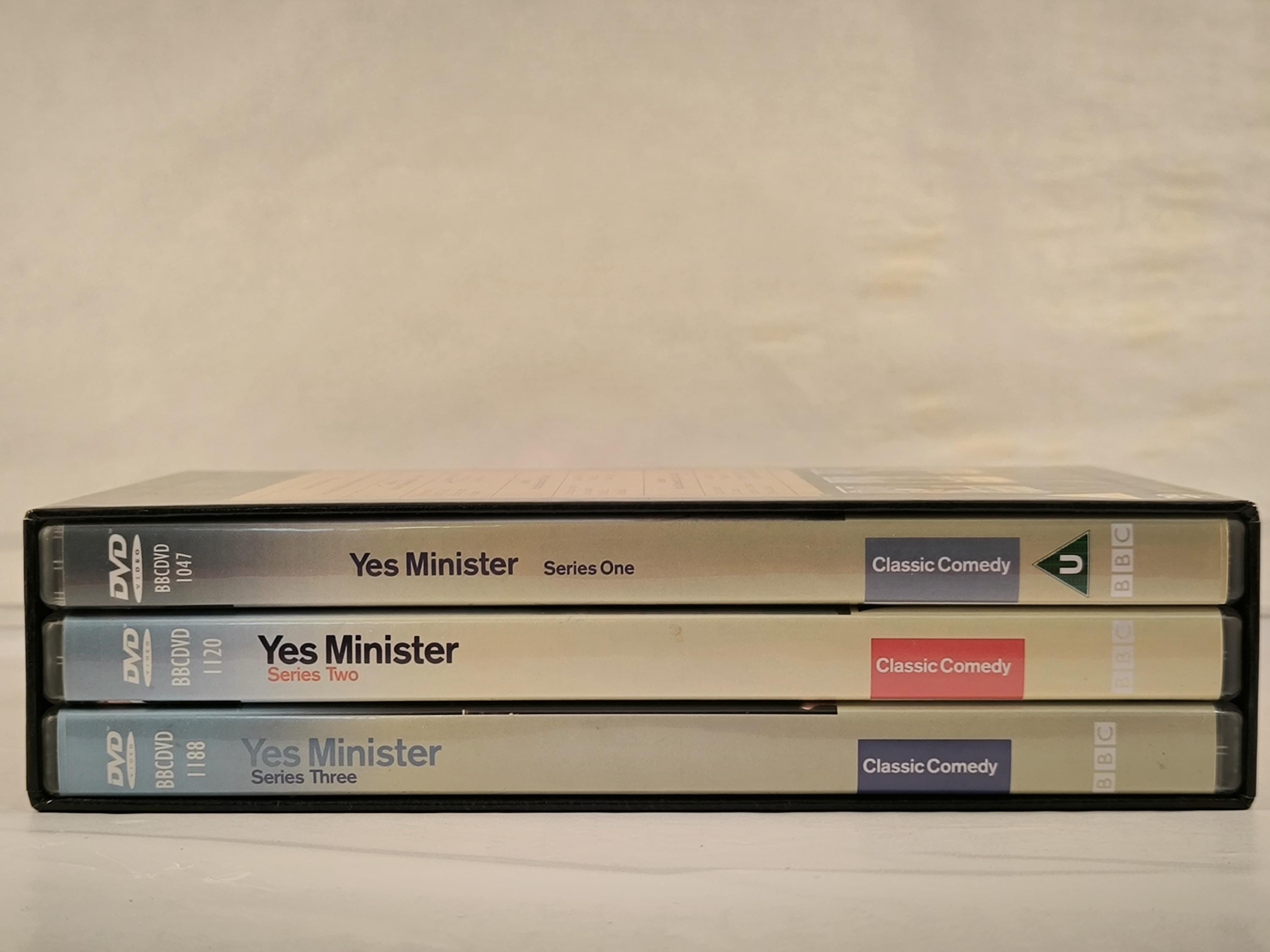 The Complete Yes Minister Collectors Boxed Set - Etsy Israel
