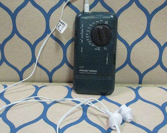 Pocket Radio Vintage Retro