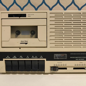 Data Cassette Recorder Computer BBC Vintage image 2