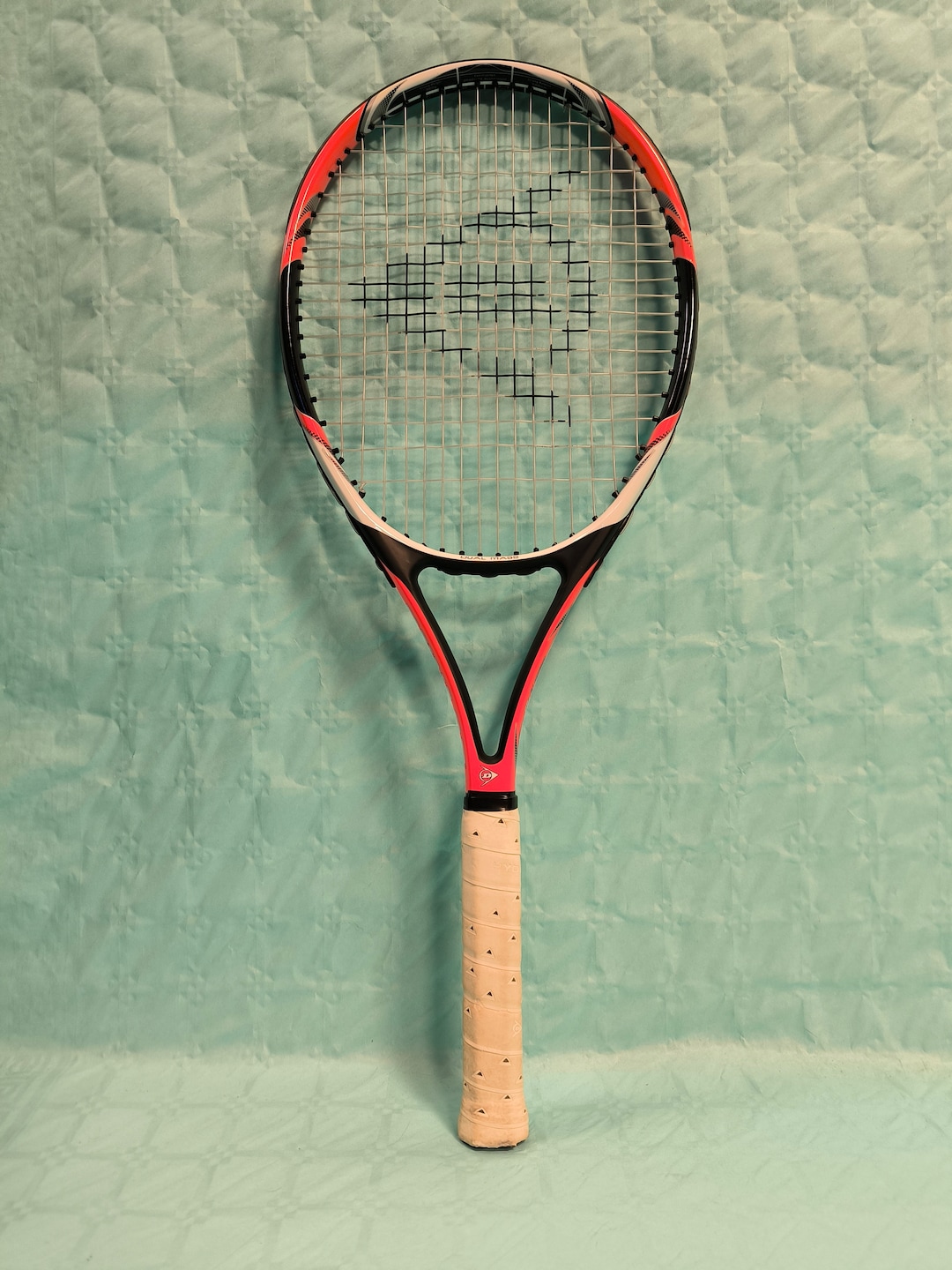Raquette De Tennis Vintage DUNLOP Neptune Light 1 - Fabriquée En France - Années 80
