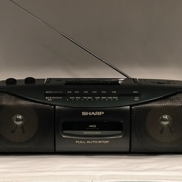 Sharp Radio Cassette Player Boombox