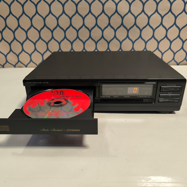 Compact Disc Player Separates Fisher.