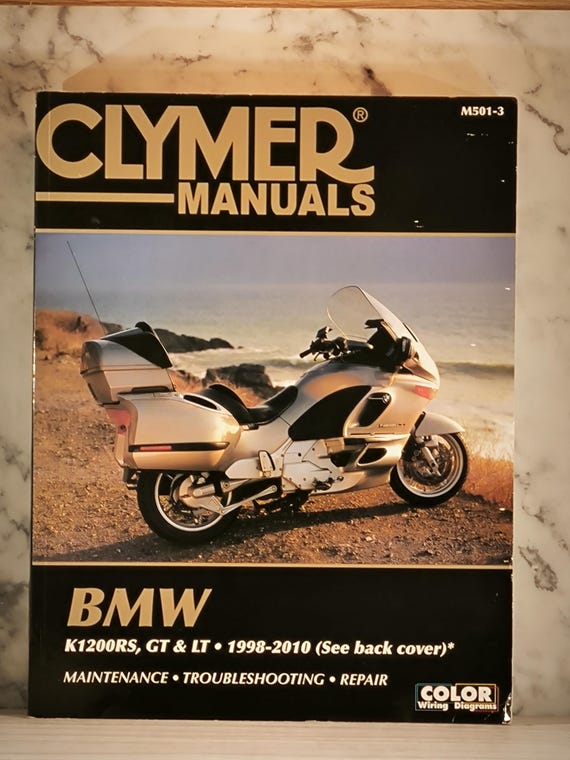 Manual de taller Clymer. Cubre los modelos BMW K1200RS (1998-2005